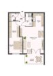 2-Zimmerwohnung mit Südterrasse in Refrath - Ruhiglage, Energieeffizienzklasse A+ - Erdgeschoss W1